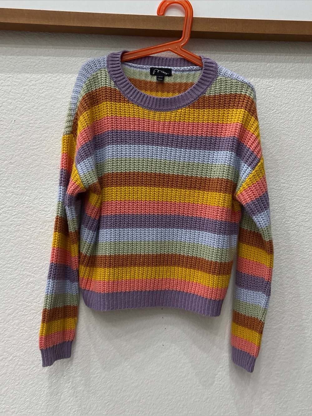 Art Class Crew Neck Girls Sweater Size 10/12